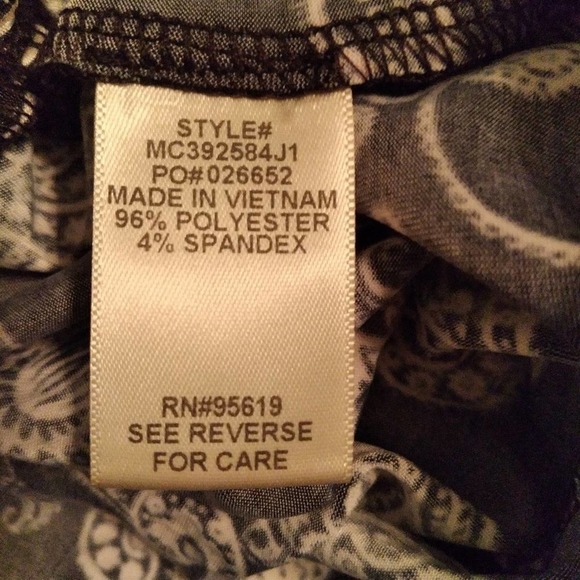 𝅺john Paul Richard Flowy Crop Paisley Pants - Picture 5 of 6